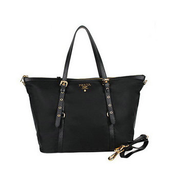 2014 Prada shoulder bag fabric BL4253 black for sale - Click Image to Close
